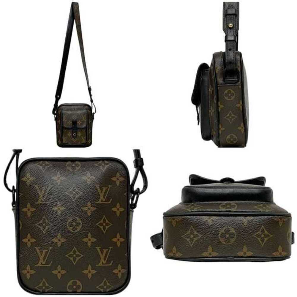LOUIS VUITTON Authentic Black Monogram Leather Love Shoulder Bag - Picture 3 of 11